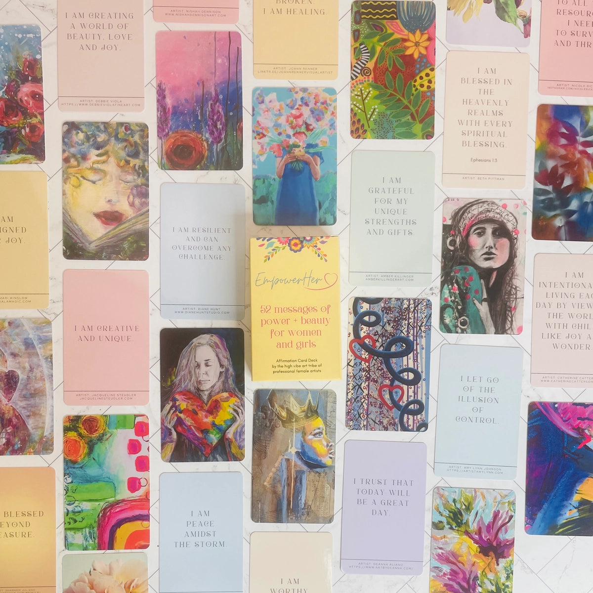 Art + Affirmation Cards Deck