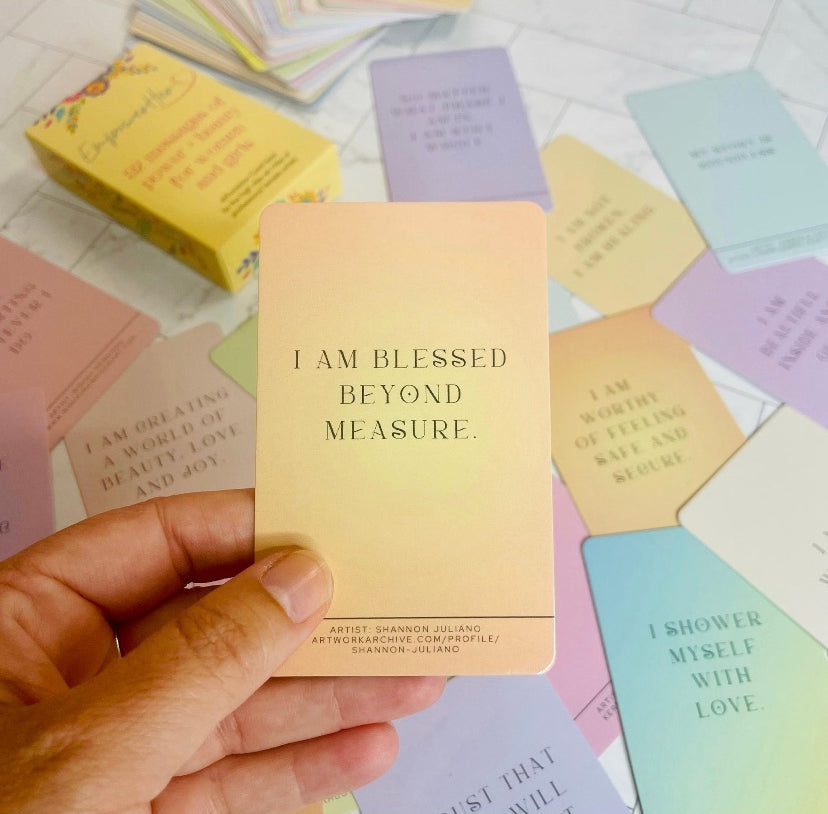 Art + Affirmation Cards Deck