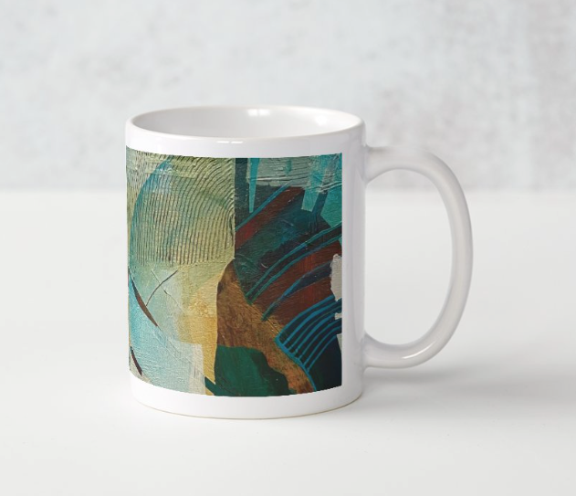 Art Mug Set of 6 - Organic Geometry